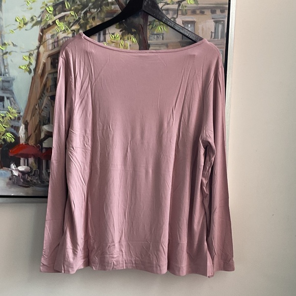 Marla Wynne Matte Jersey Long Sleeve Tee - Picture 3 of 5